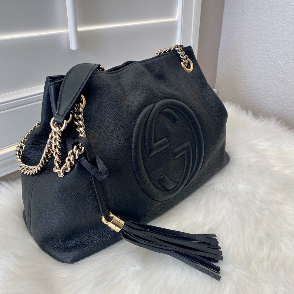 ❤️ Gucci Medium Soho Chain Bag - Picture 10 of 17